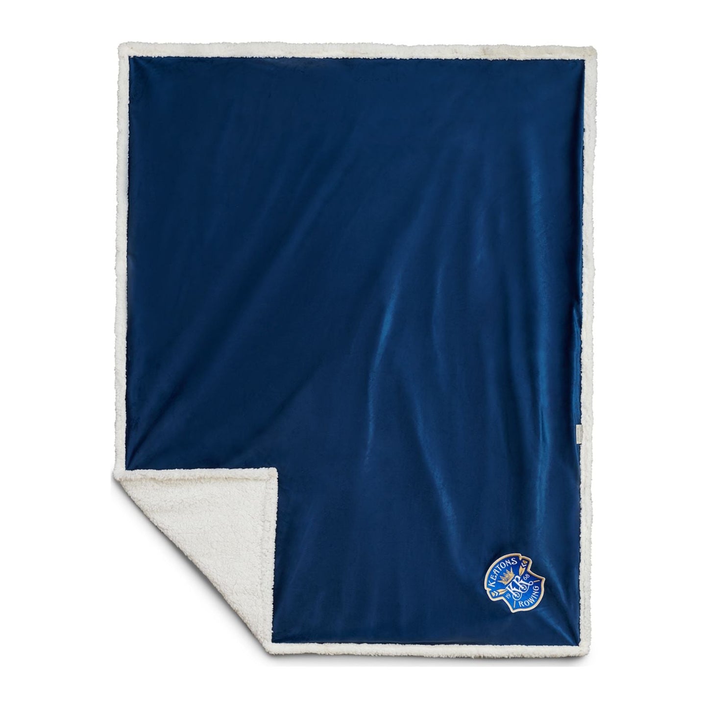 100% Recycled PET Custom Sherpa Blanket - EarthHero Corporate Gifting and Custom Swag