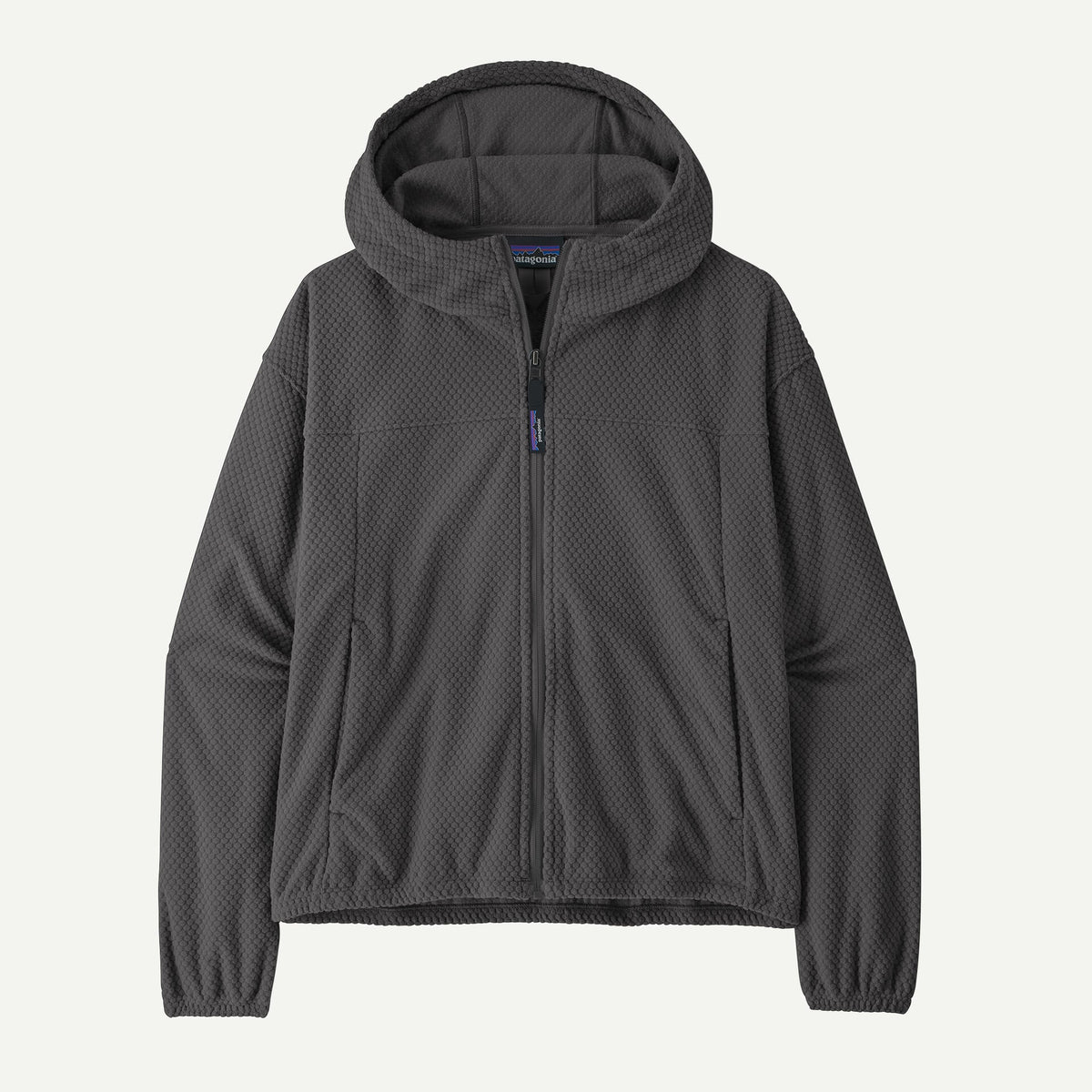 Patagonia Women's Textured Fleece Hoody - Forge Grey