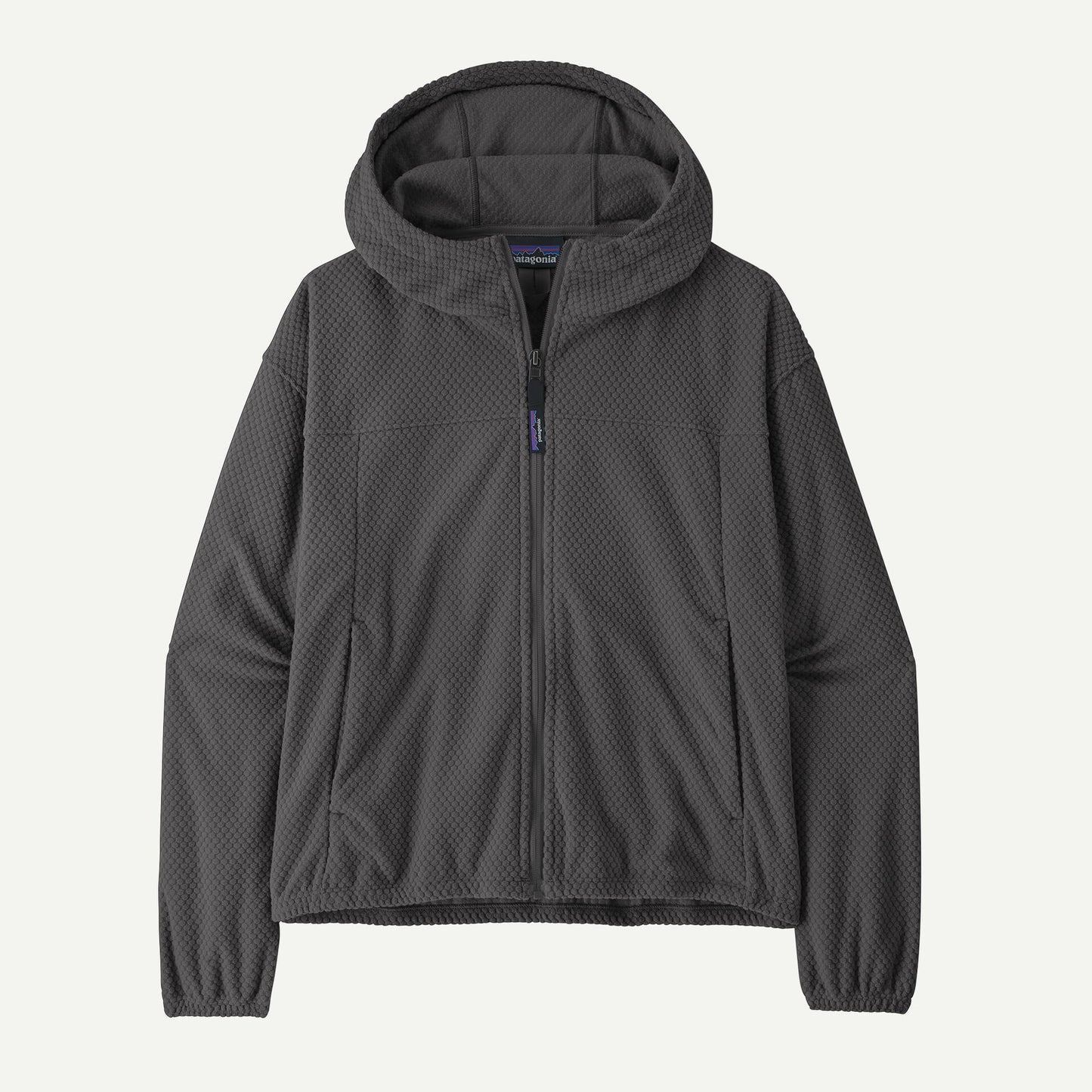 Patagonia Women's Textured Fleece Hoody - Forge Grey