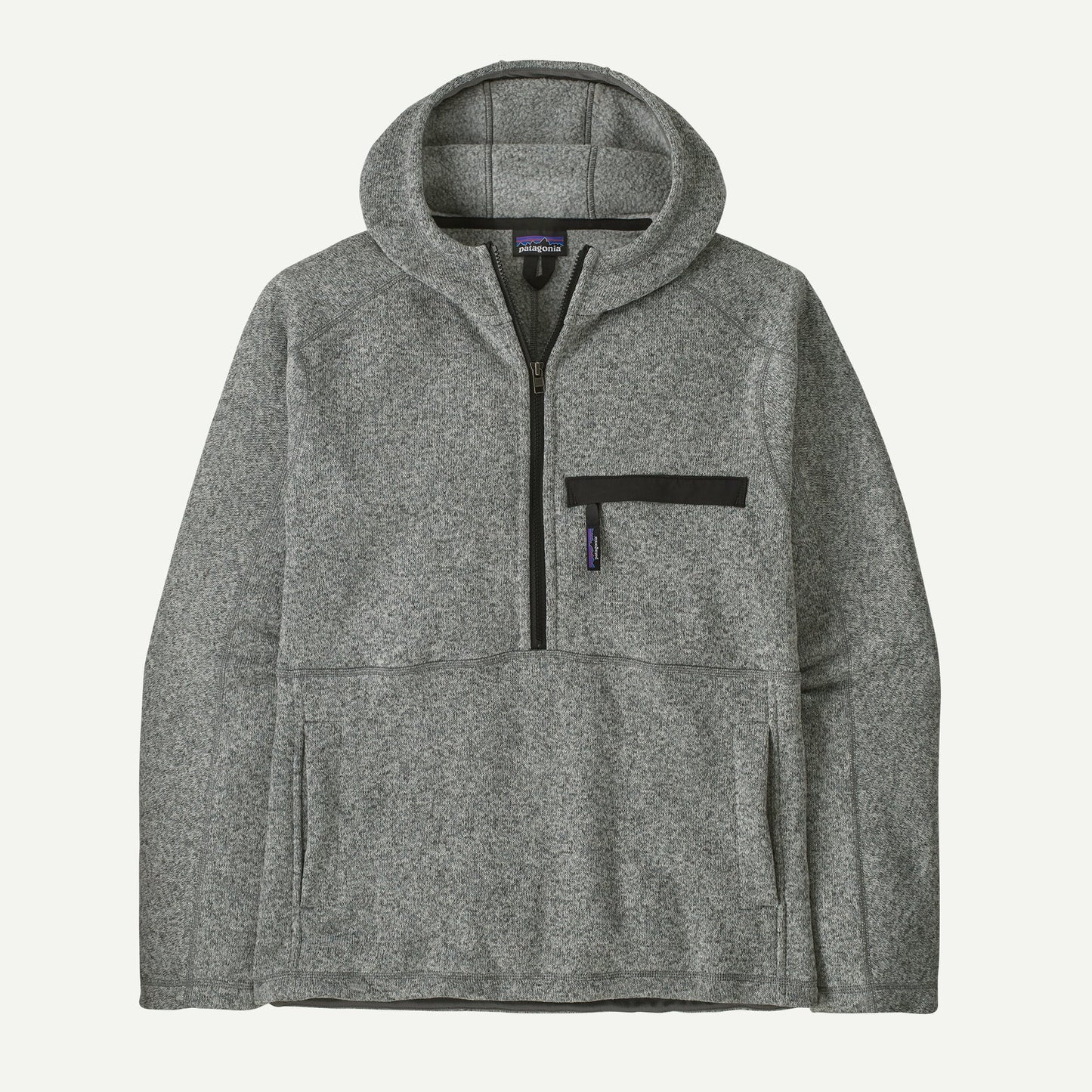 Patagonia M's Better Sweater 1/2 Zip Pullover - Stonewash