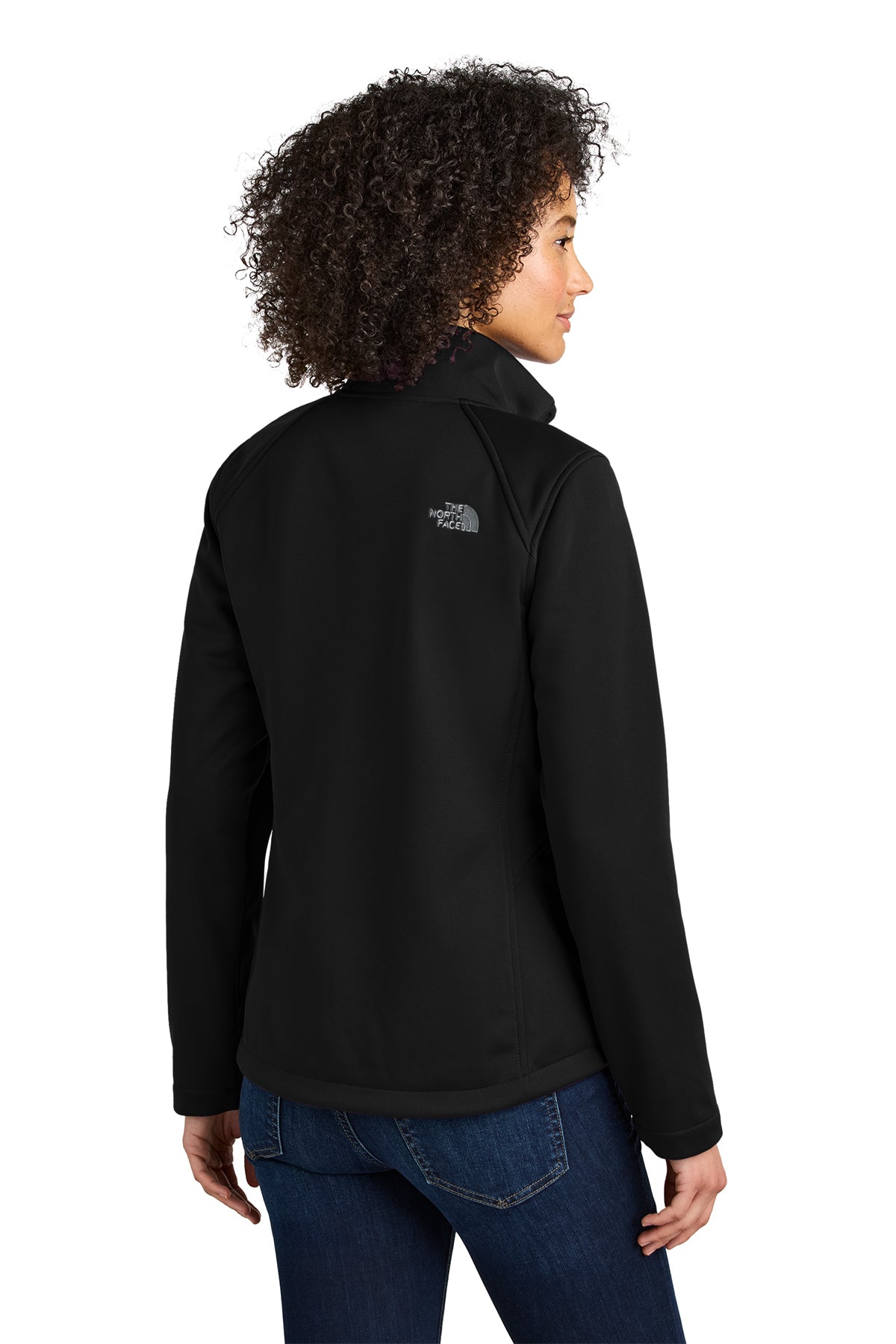 Custom North Face® Women's Chest Logo Ridgewall Soft Shell Jacket