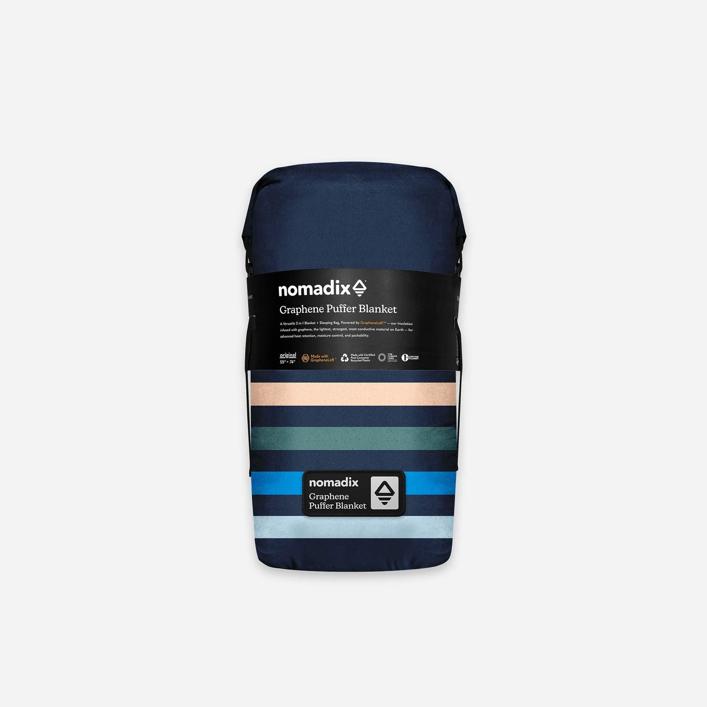 Graphene Puffer Blanket: Retro Multi Nomadix