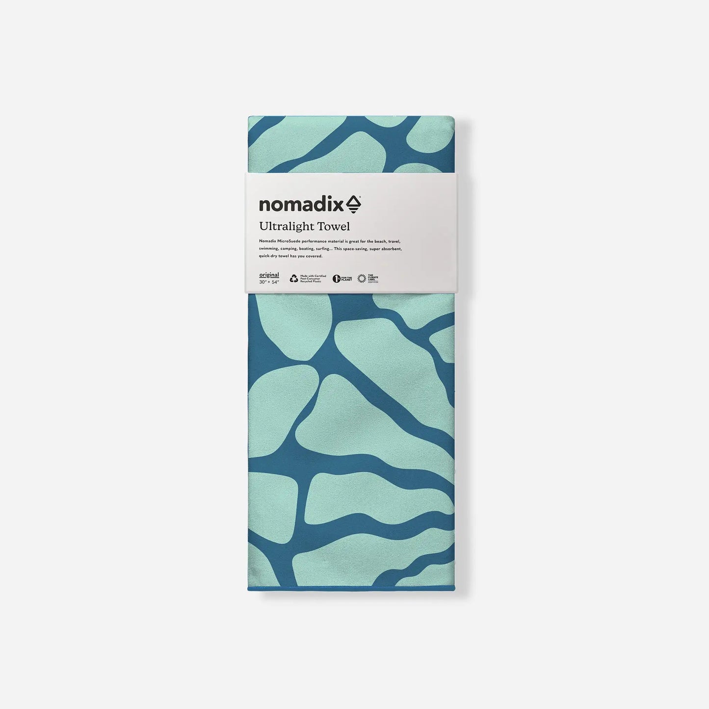 Ultralight Towel: Lazy Daisy Seafoam Green Nomadix