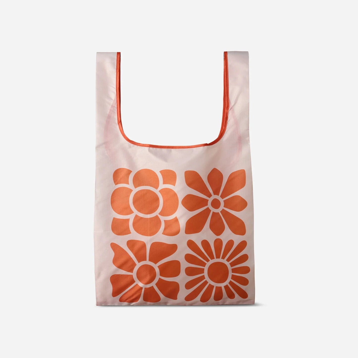 Pocket Tote: Big Flowers Expedition Orange Nomadix