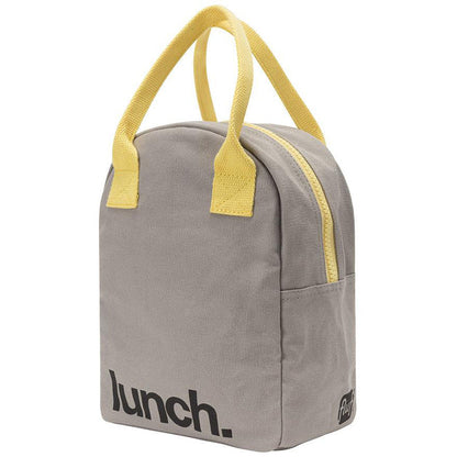 Organic Cotton Zipper Lunch Bag Fluf
