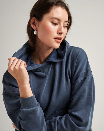 Women's Recycled Fleece Hoodie Richer Poorer