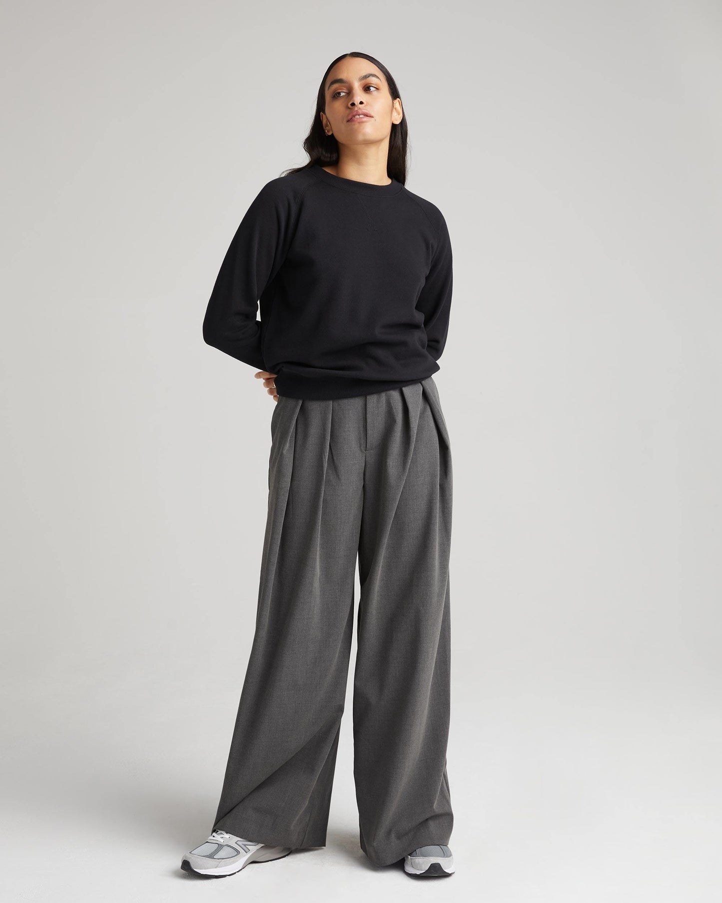 Women's Recycled Fleece Sweatshirt Richer Poorer