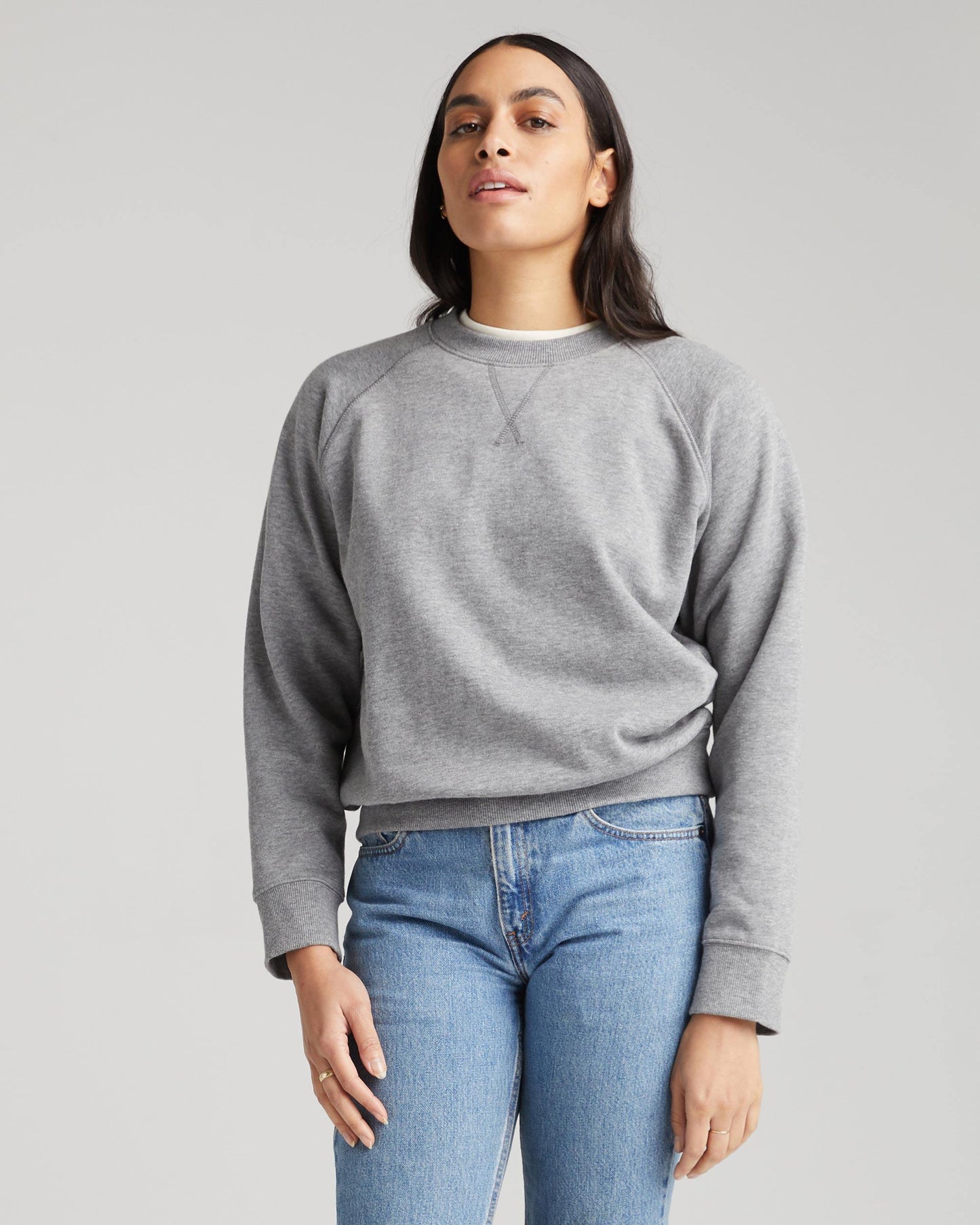 Women's Recycled Fleece Sweatshirt Richer Poorer