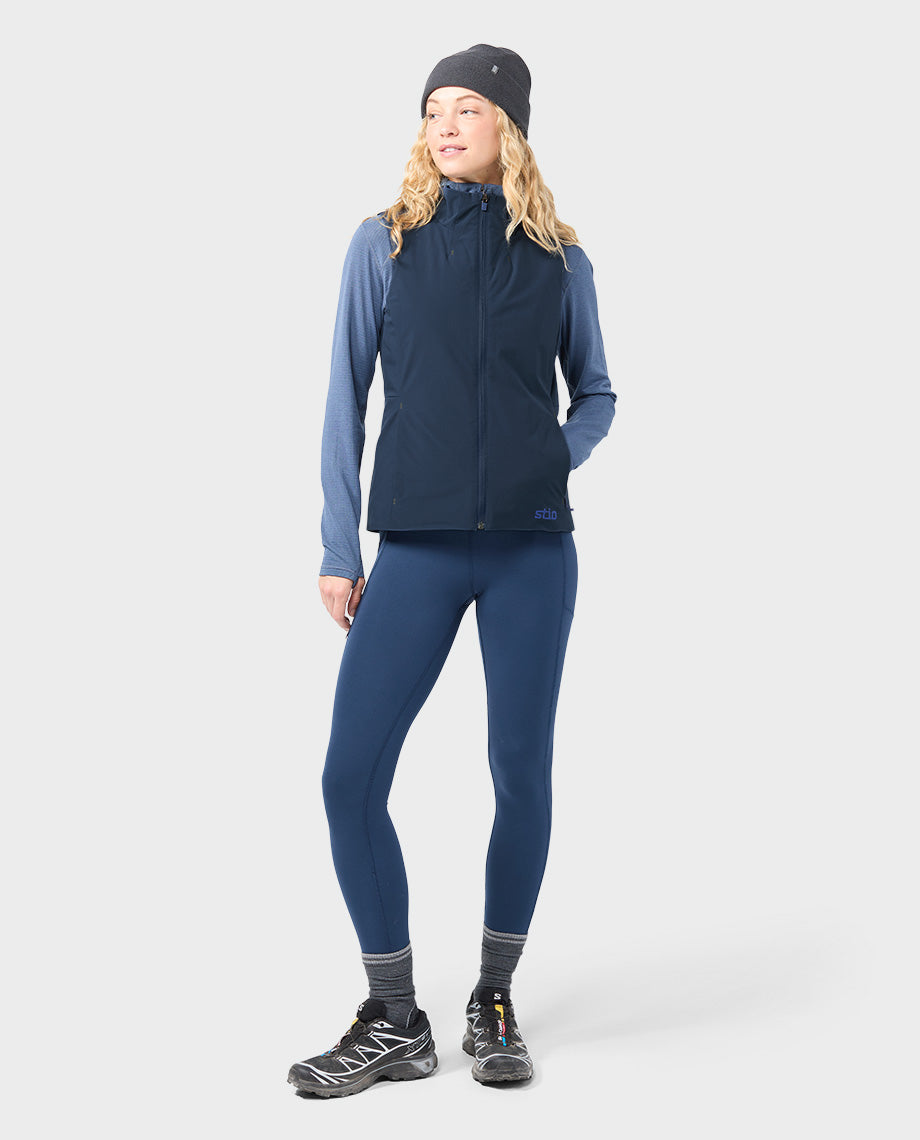 Stio Women's Fernos Insulated Vest in Mountain Shadow
