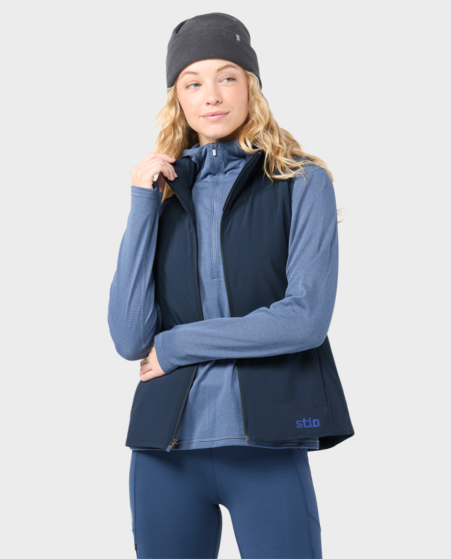 Stio Women's Fernos Insulated Vest in Mountain Shadow