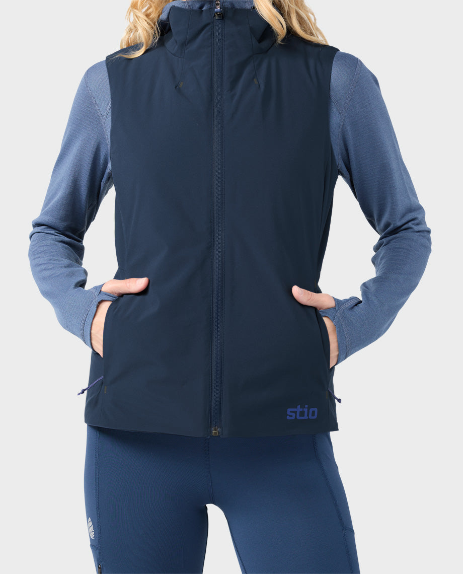 Stio Women's Fernos Insulated Vest in Mountain Shadow
