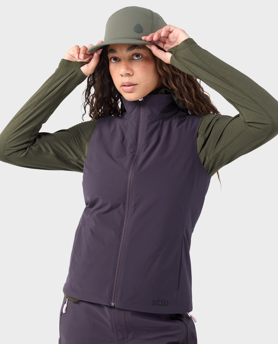 Stio Women's Fernos Insulated Vest in Nightshade