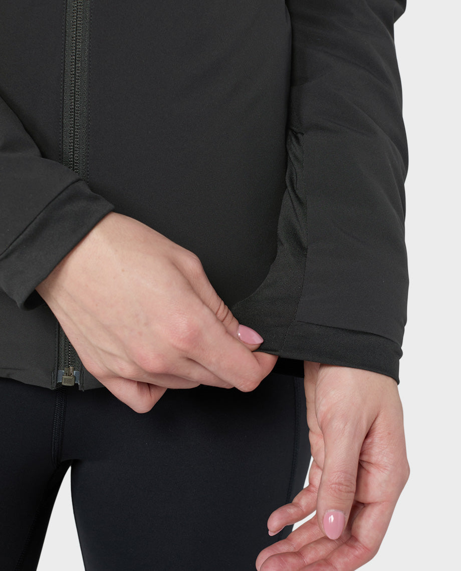 Stio Women's Fernos Insulated Hooded Jacket in Abyss