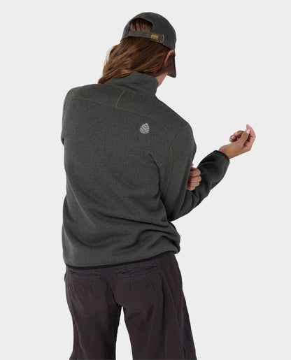 Stio Women's Sweetwater Fleece Jacket in Abyss Heather