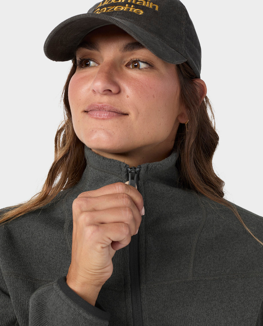 Stio Women's Sweetwater Fleece Jacket in Abyss Heather