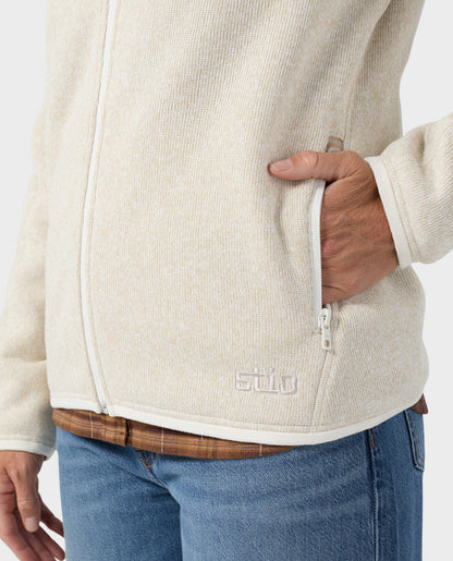 Stio Women's Sweetwater Fleece Jacket in Mountain Goat Heather