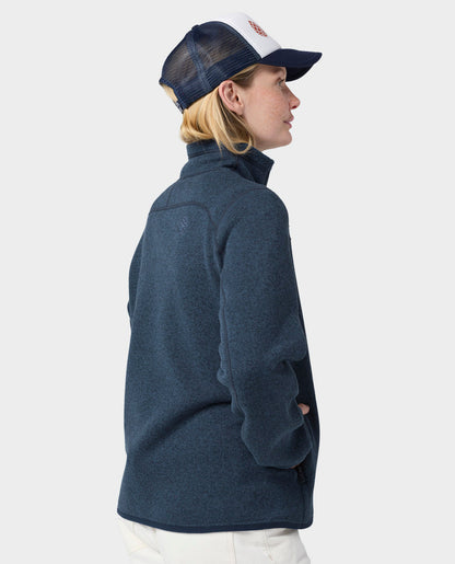 Stio Women's Sweetwater Fleece Jacket in Mountain Shadow Heather