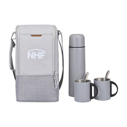 Parkview Insulated Coffee-to-Go Carry Tote - EarthHero Corporate Gifting and Custom Swag
