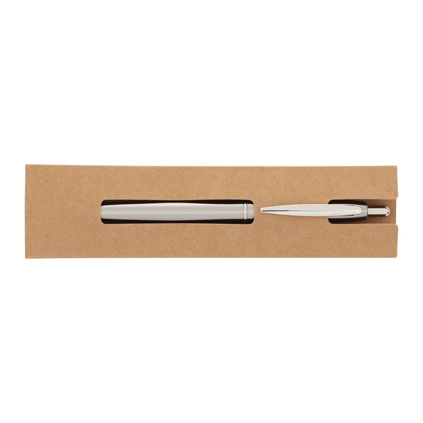Recycled Stainless Steel Ballpoint Pen - EarthHero Corporate Gifting and Custom Swag