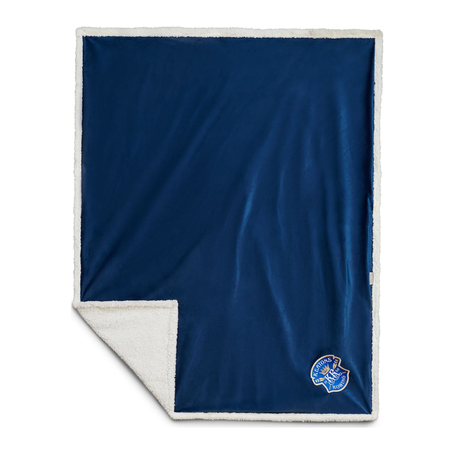 100% Recycled PET Custom Sherpa Blanket - EarthHero Corporate Gifting and Custom Swag