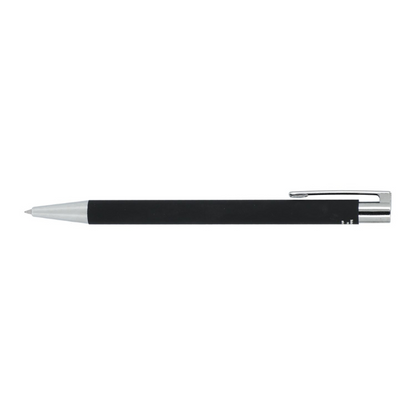 Maxi Recycled Aluminum Soft Touch Gel Pen - EarthHero Corporate Gifting and Custom Swag