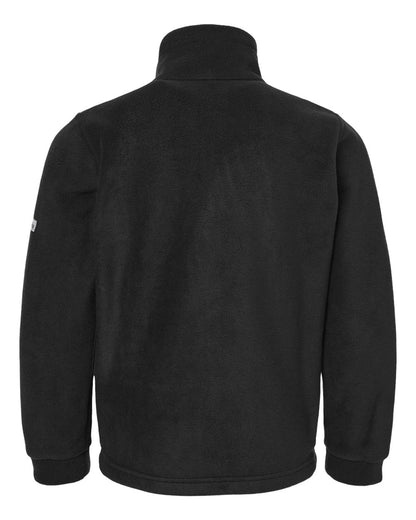 Columbia Youth Steens Mountain II Fleece Full-Zip Jacket - flat back