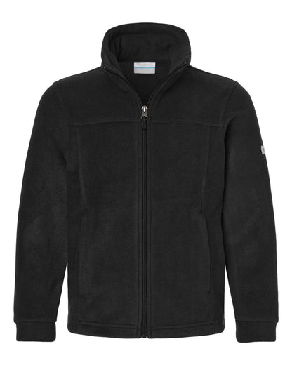 Columbia Youth Steens Mountain II Fleece Full-Zip Jacket - flat front
