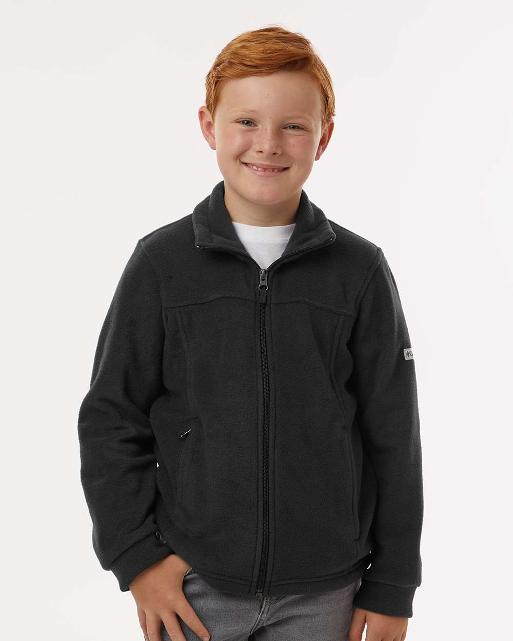 Columbia Youth Steens Mountain II Fleece Full-Zip Jacket - front