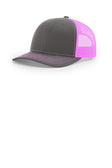 Charcoal/ Neon Pink