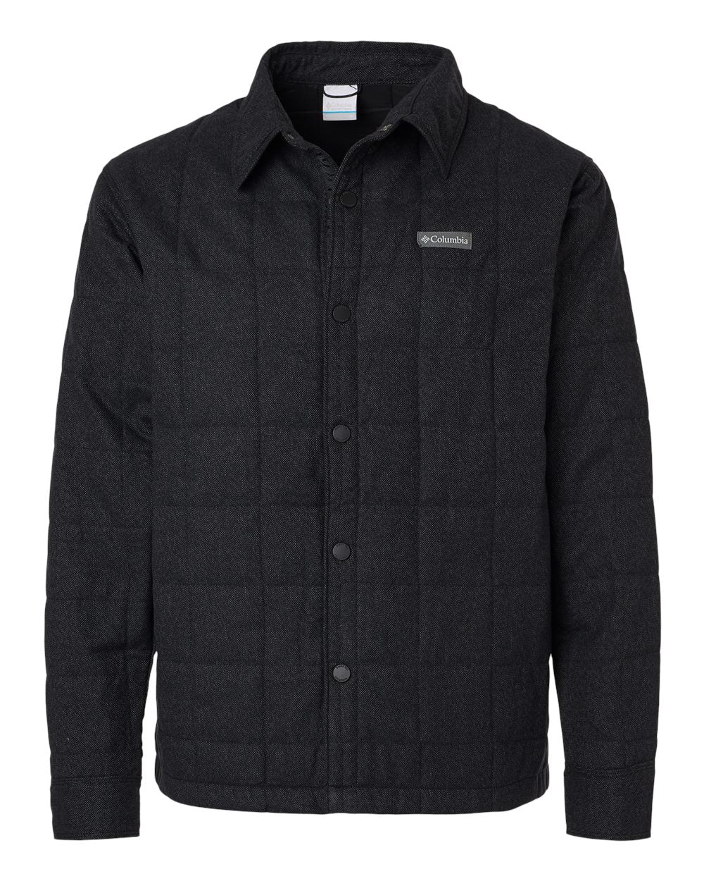 Columbia Men's Landroamer Quilted Shirt Jacket - flat front