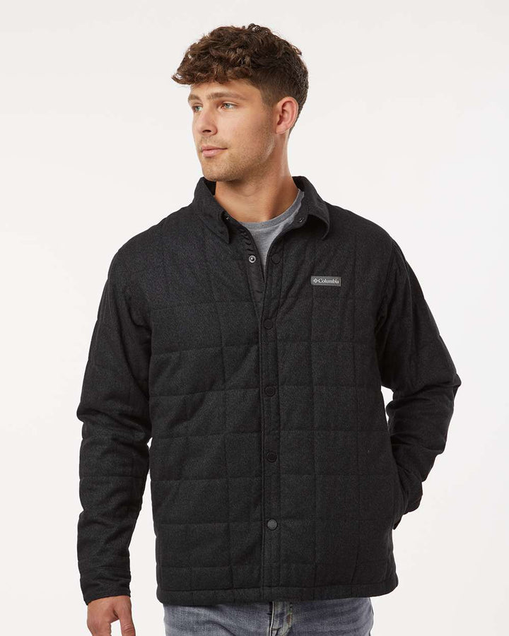 Columbia Men's Landroamer Quilted Shirt Jacket - front