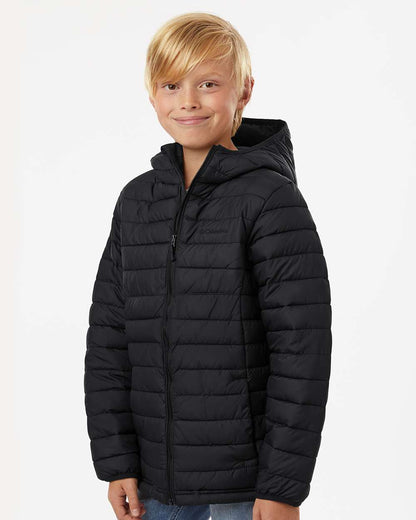 Columbia Youth Powder Lite II Hooded Jacket - side