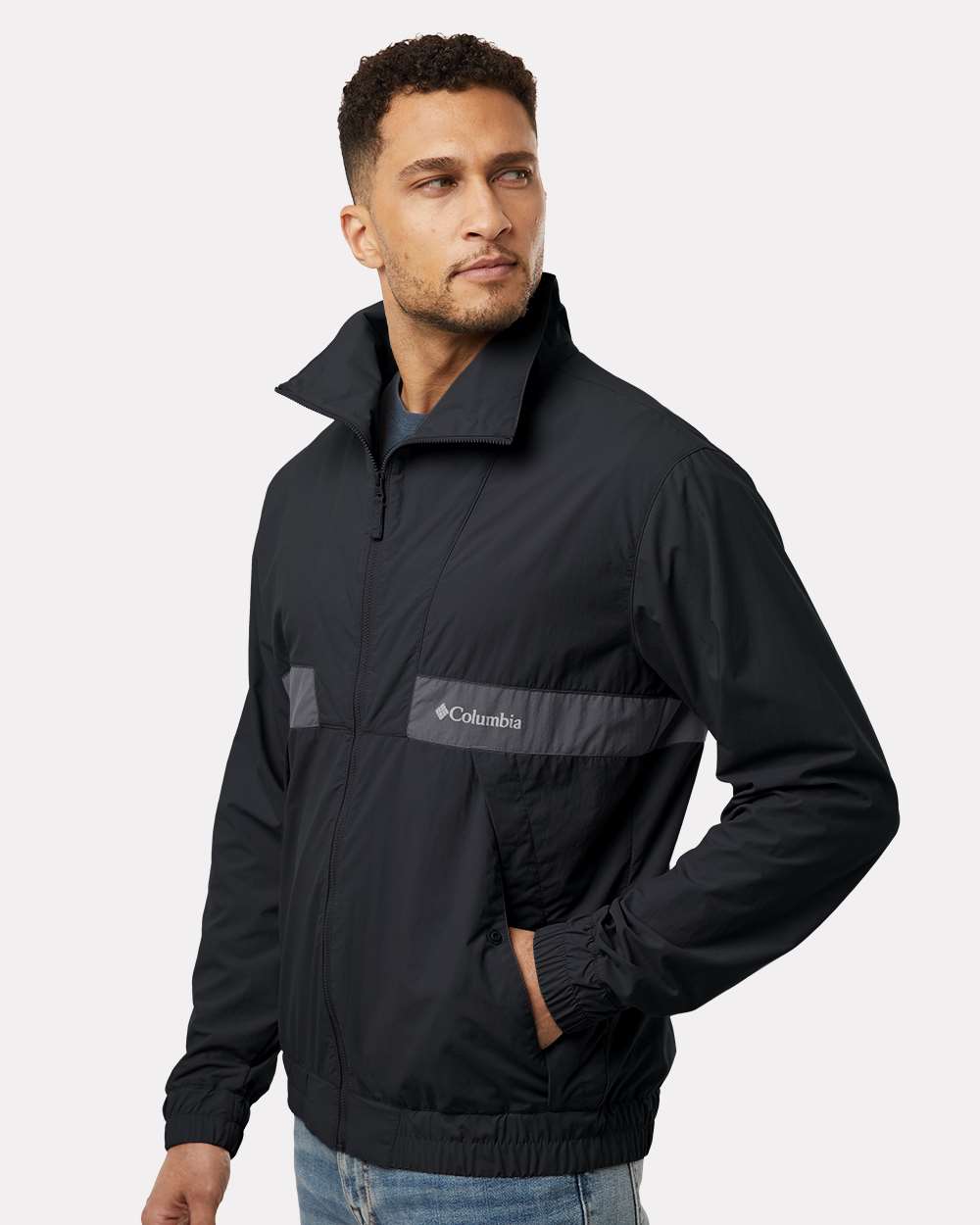 Columbia Men's Spire Valley Windbreaker - side