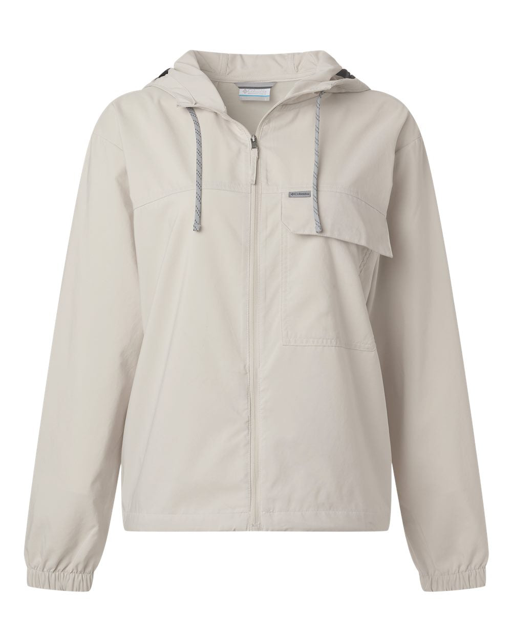 Columbia Women's Skien Valley Hooded Lightweight Jacket - flat front