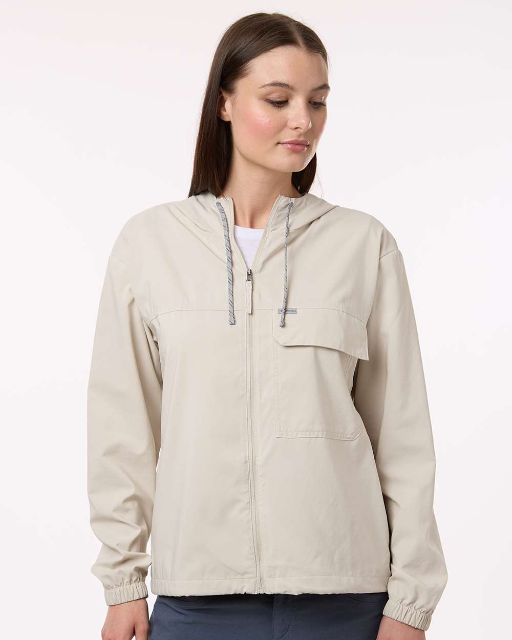 Columbia Women's Skien Valley Hooded Lightweight Jacket - front