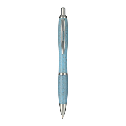 Branded Nash Wheat Straw Ballpoint Pen - EarthHero Corporate Gifting and Custom Swag