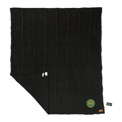 Organic Cotton Cable Blanket - EarthHero Corporate Gifting and Custom Swag