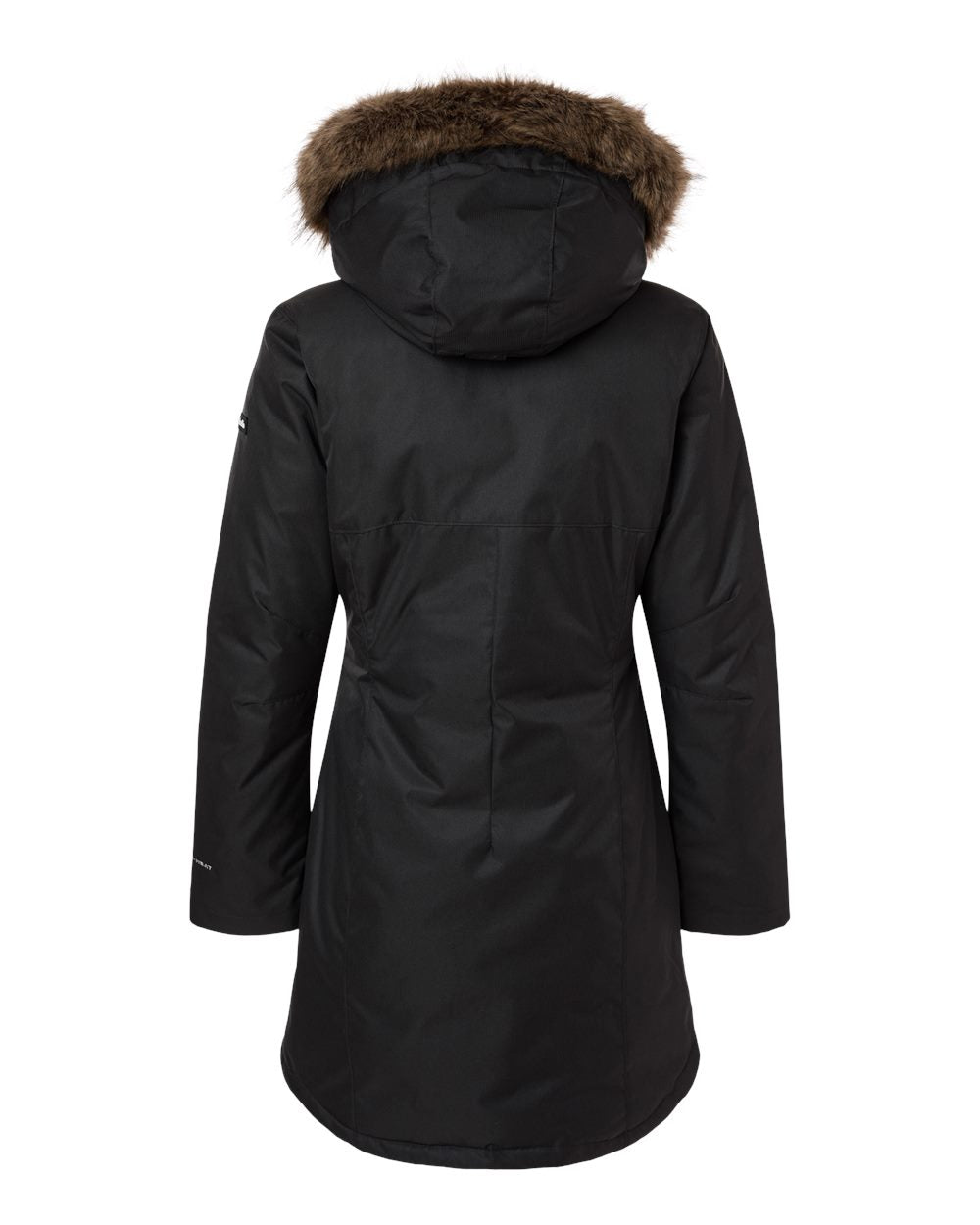 Columbia Women's Suttle Mountain Long Insulated Jacket - flat back
