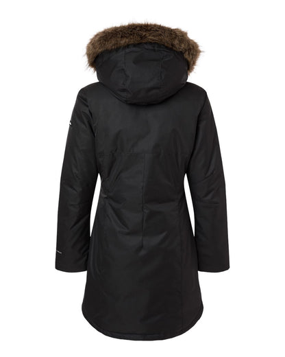 Columbia Women's Suttle Mountain Long Insulated Jacket - flat back
