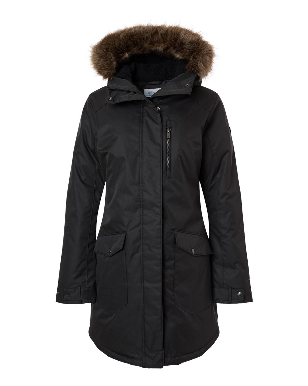 Columbia Women's Suttle Mountain Long Insulated Jacket - flat front
