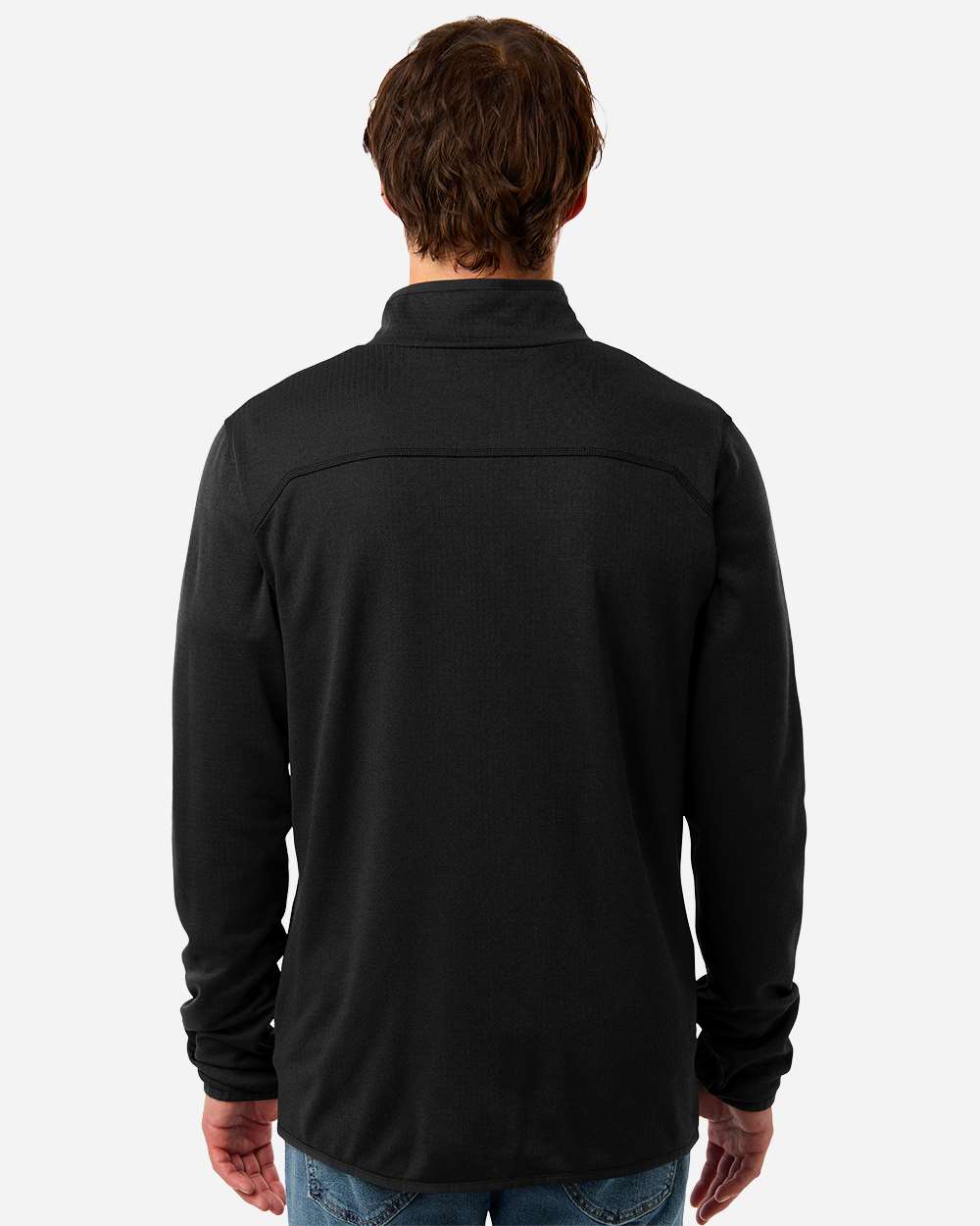 Columbia Men's Essential Hike Grid Fleece Full-Zip - back