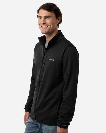 Columbia Men's Essential Hike Grid Fleece Full-Zip - side