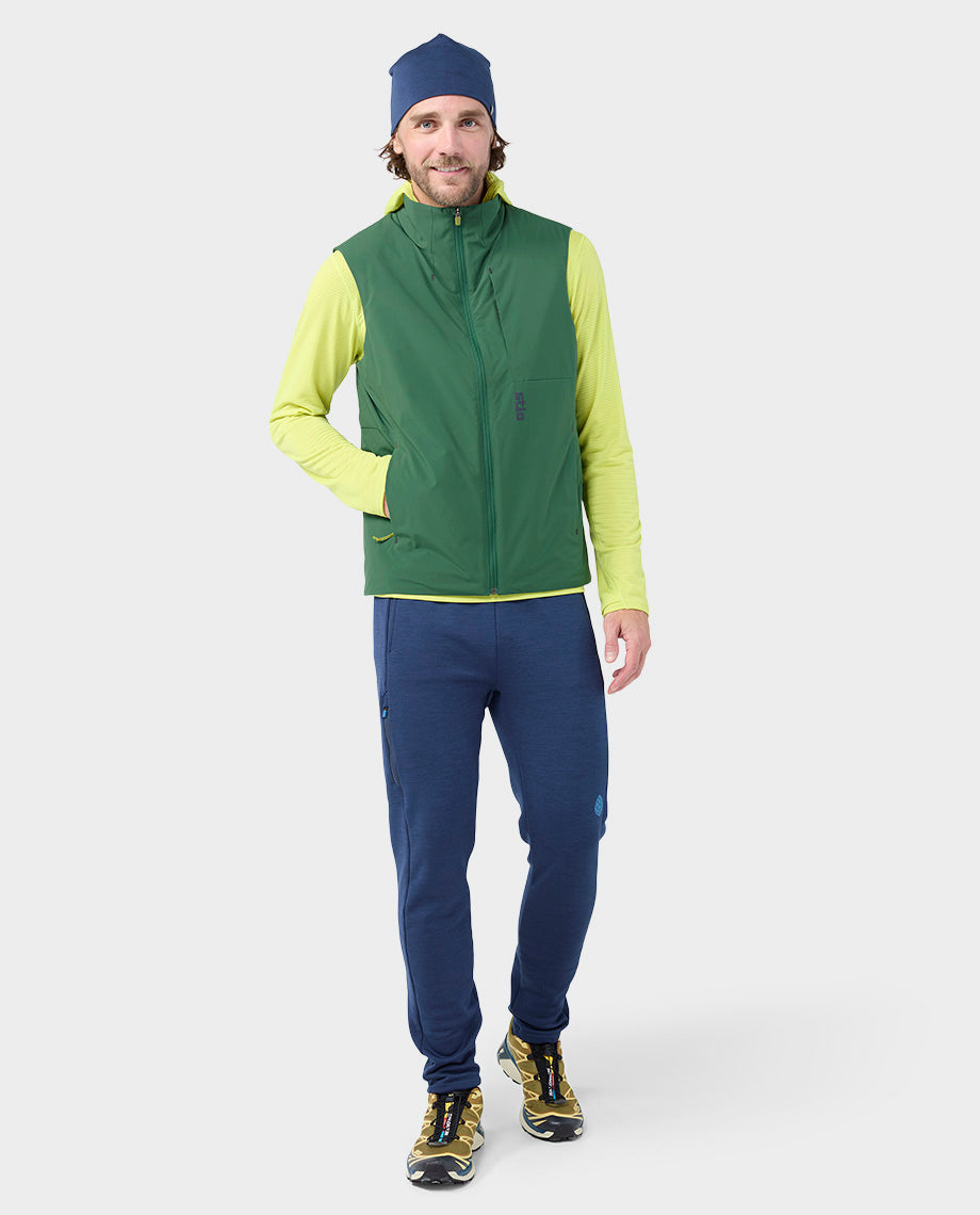 Stio Men's Fernos Insulated Vest in Forestline
