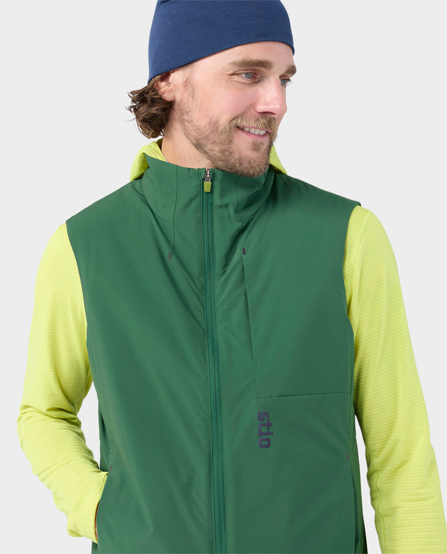 Stio Men's Fernos Insulated Vest in Forestline