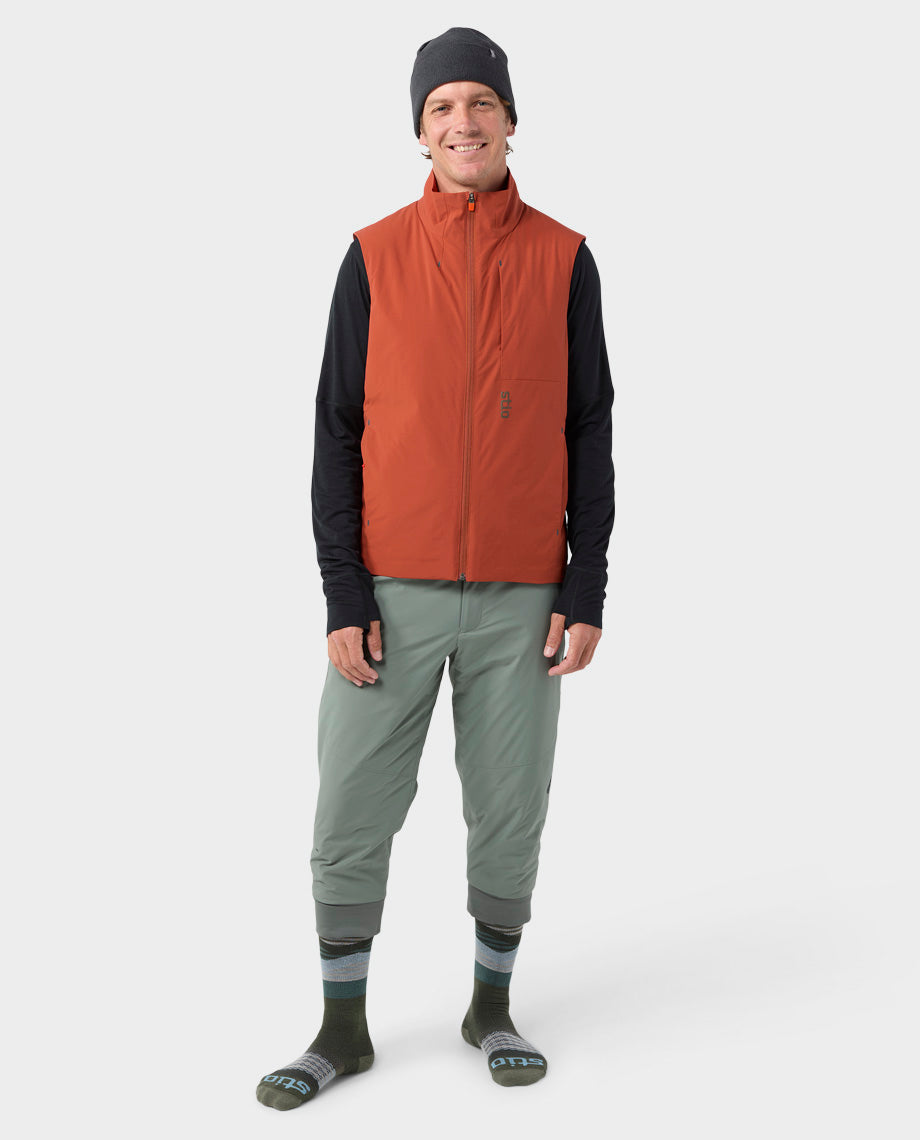 Stio Men's Fernos Insulated Vest in Redrock