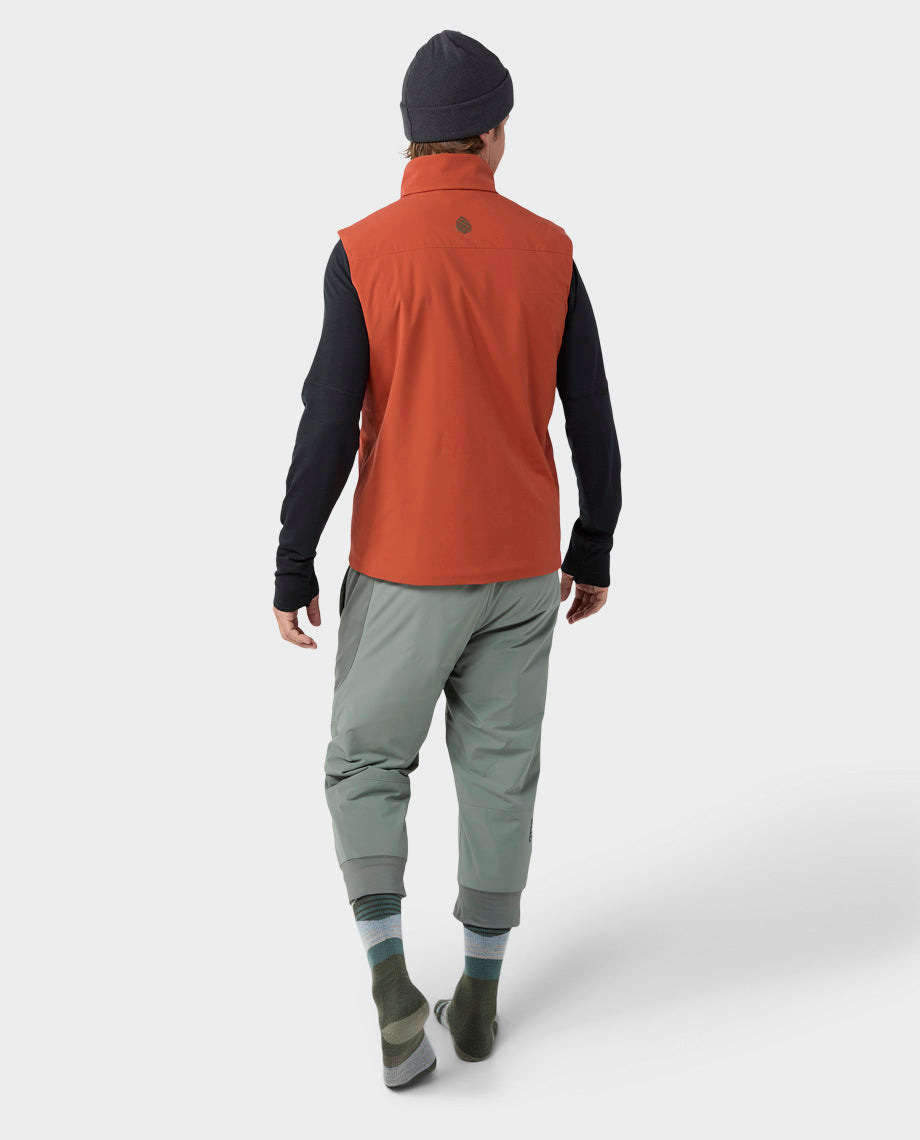 Stio Men's Fernos Insulated Vest in Redrock