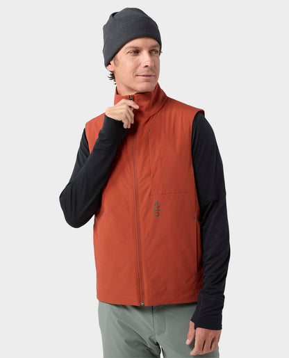 Stio Men's Fernos Insulated Vest in Redrock