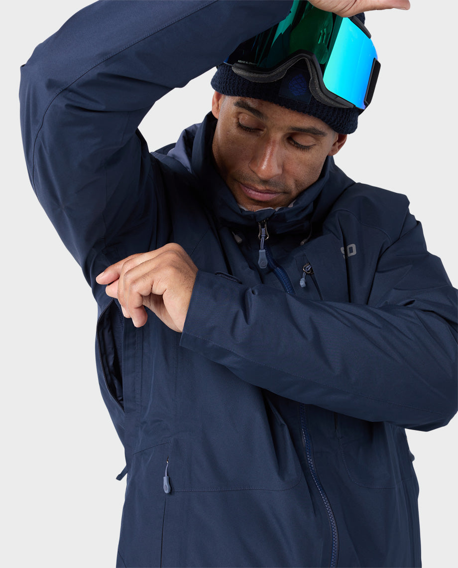 Stio Men's Doublecharge Insulated Jacket in Mountain Shadow