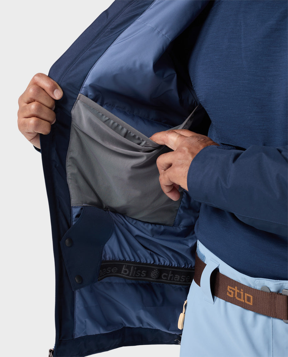 Stio Men's Doublecharge Insulated Jacket in Mountain Shadow