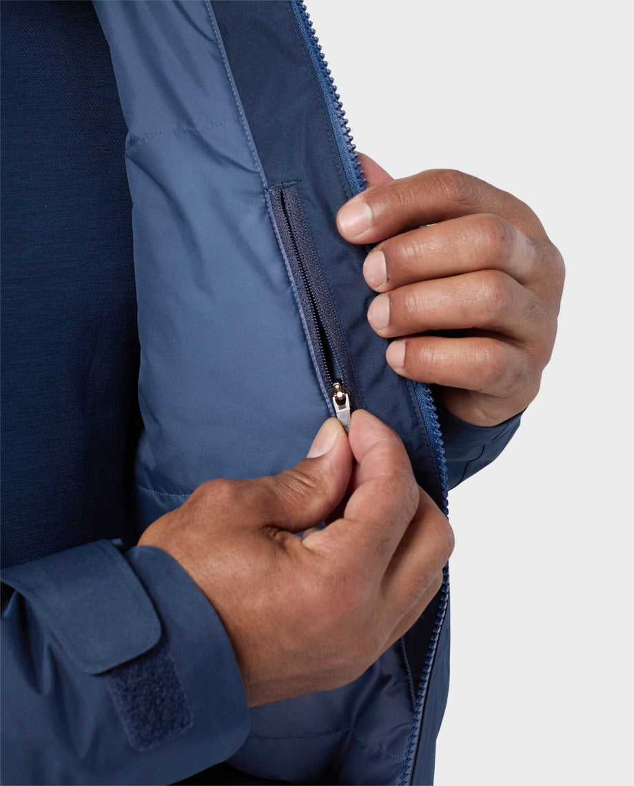 Stio Men's Doublecharge Insulated Jacket in Mountain Shadow